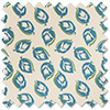 Land & Shore Seedling, Teal - Roman Blind